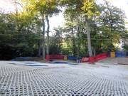 Nursery Slope in the dry ski area The Oakwood