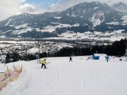 Start of the main descent