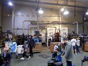 Rental station in the Snowplanet ski hall