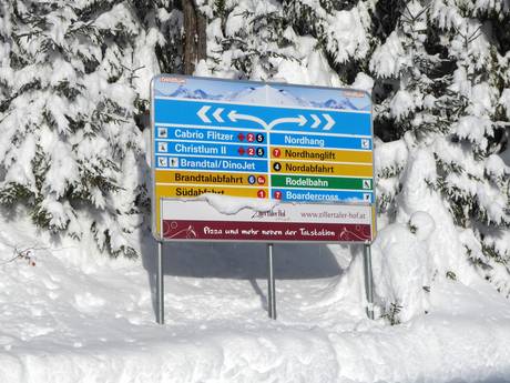 Achensee: orientation within ski resorts – Orientation Christlum – Achenkirch