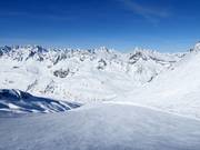 Sunny slope from Gemsstock