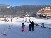 Conveyor belt in the valley in Tröpolach