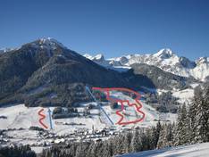 Trail map St. Martin im Tennengebirge