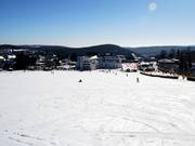 Wide, gentle, sunny – practice slopes at Herrloh