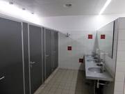 Very well-maintained sanitary facilities