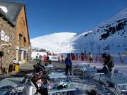 Le Merlans in the middle of the ski area