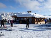 Mountain hut tip Rifugio Spolverino