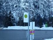 Ski bus stop Lechtal