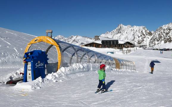 Family ski resorts Kaunertal – Families and children Kaunertal Glacier (Kaunertaler Gletscher)