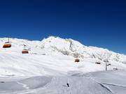 View of the Zugspitze from the Wetterwandeck chairlift