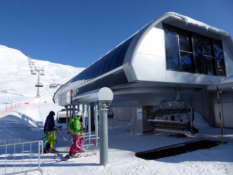 Engadine (Engadin): best ski lifts – Lifts/cable cars Scuol – Motta Naluns