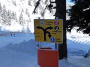Slope signage