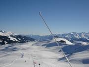 You can find the snow lances on almost every slope.