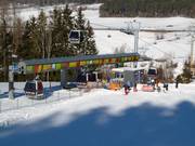 Percha-Ried - 10pers. Gondola lift with seat heating (monocable circulating ropeway)