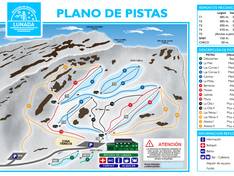 Trail map Lunada