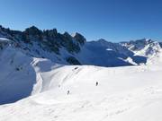 Ski route Start Damenabfahrt