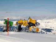 Snow cannons at Parsenn