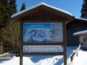 Information board at the Hinterwies valley station