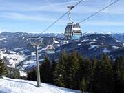 Karbachalmbahn - 6pers. Gondola lift (monocable circulating ropeway)