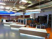 Ski rental shop at the ski hall