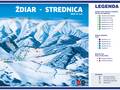 Trail map Strednica – Ždiar