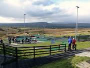 View over the Pendle Ski Club