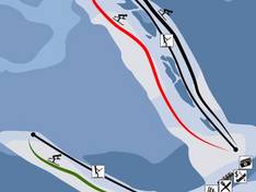 Trail map Synyak (Синяк)