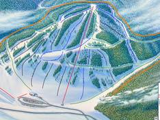 Trail map Cloudcroft