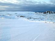 Easy slope from Kóngsgil