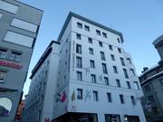 Hotel Monopol at the Chantarellabahn valley station