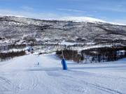 Snowmaking in the Tänndalen ski area