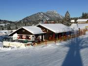 Grenzwiesstube at the valley station of the Grenzwiesbahn