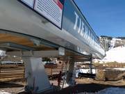 Tiehack Express - 4pers. High speed chairlift (detachable)