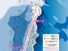 Trail map Daisetsuzan Kurodake – Sounkyo