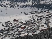 Closed village Les Saisies