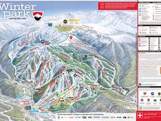 Trail map Winter Park Resort