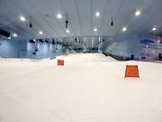 Wide ski slope in the Ski Egypt indoor ski hall