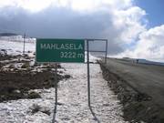 Signage at Mahlasela Pass