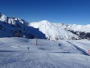 Intermediate slope at the Weißspitzbahn