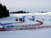 Cross-country skiing center at Passo Lavazè