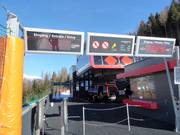 Digital information on weather and operating status