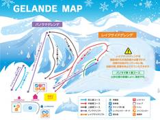 Trail map Onbara Kogen