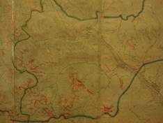 Trail map North Cascade Heliskiing – Mazama