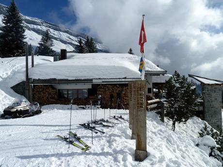 Huts, mountain restaurants  Glarus Alps – Mountain restaurants, huts Laax/Flims/Falera