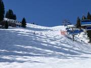 Ski route Sunnegg Steilhang