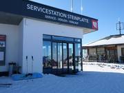 Well-maintained service station