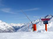 Lance snowmaking in Zermatt