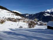 View of the accommodations in Ladis