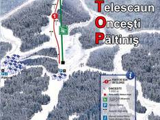 Trail map Păltiniș