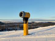 High-performance snow cannon in Hundfjället